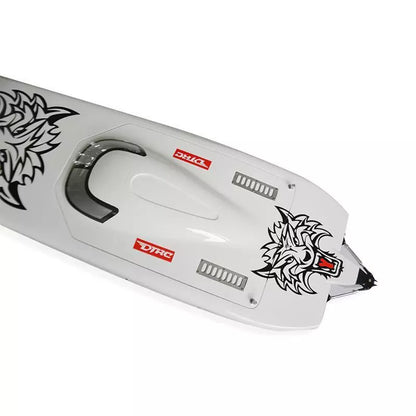 E51 Painted 2.4Ghz Electric  PNP RC Boat Racing Kevlar Dual Motor Servo ESC Mount High Speed 1300mm*360*220mm 100km/h DIY