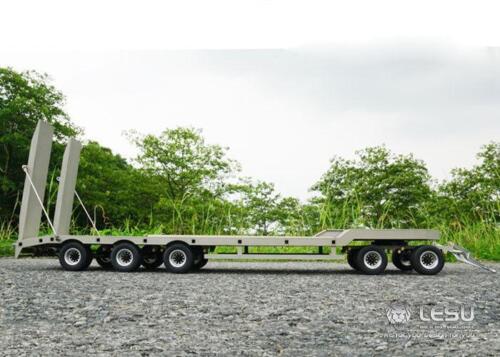 In Stock LESU Tamiye RC Metal Trailer Plate for 1/14 Tractor Car DIY TAMITA Semi Truck Jun Promotion Summer Sales
