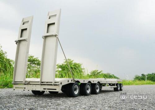 In Stock LESU Tamiye RC Metal Trailer Plate for 1/14 Tractor Car DIY TAMITA Semi Truck Jun Promotion Summer Sales