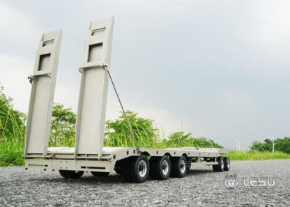 In Stock LESU Tamiye RC Metal Trailer Plate for 1/14 Tractor Car DIY TAMITA Semi Truck Jun Promotion Summer Sales