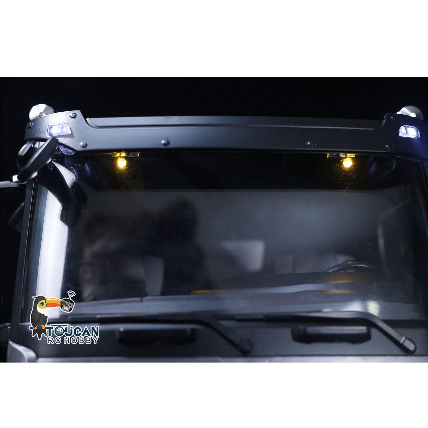 Simulation agricultural remote control tractor built with vehicle light and engine sound system
