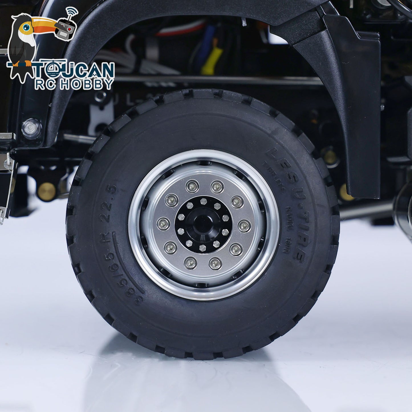 8X8 remote control tipper chassis crane model with sound light battery charger transmitter kit
