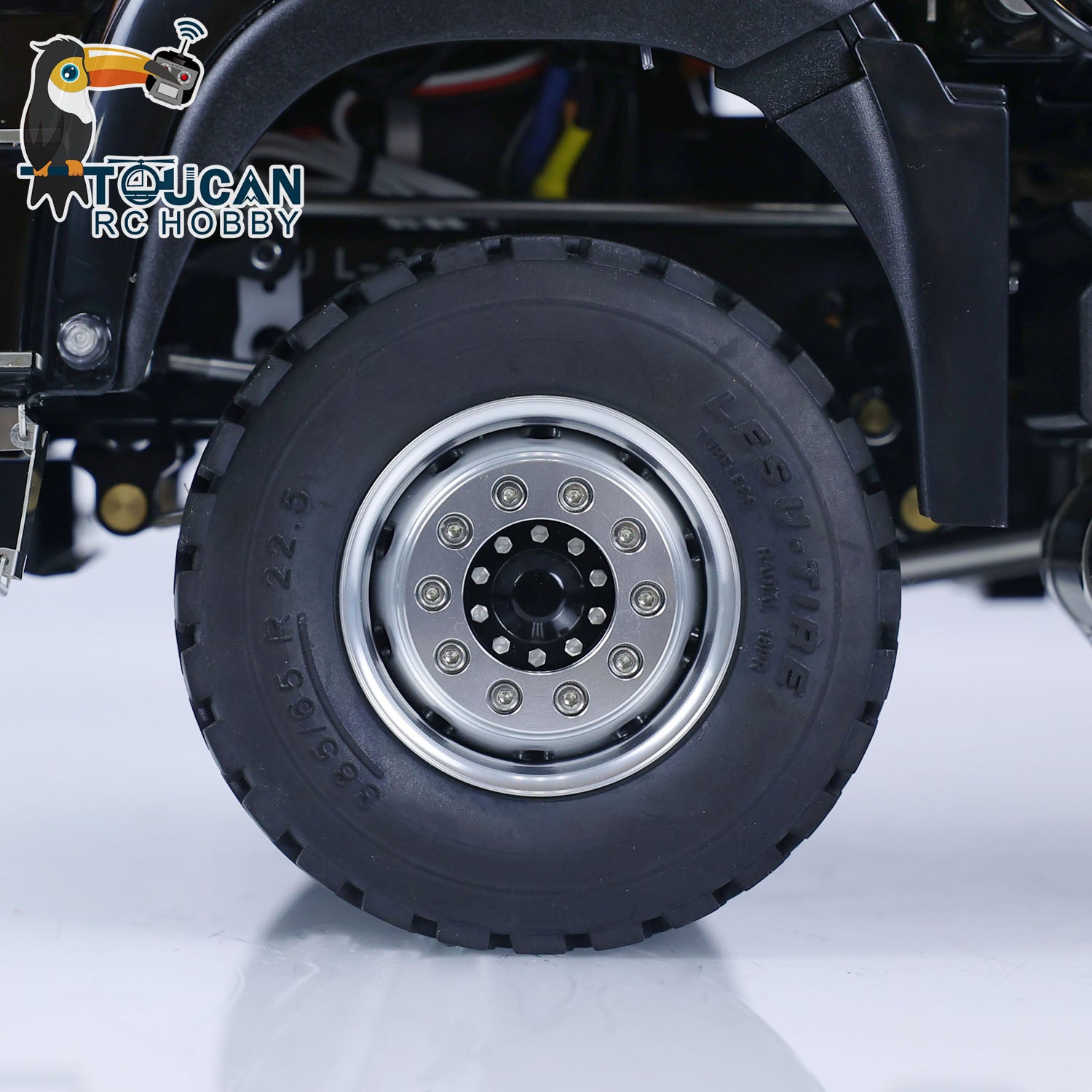 8X8 remote control tipper chassis crane model with sound light battery charger transmitter kit
