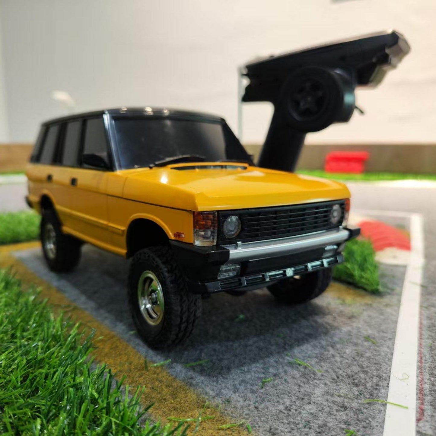 In Stock 1/18 2.4G RC Rock Crawler Car LDRC LD18401 4WD Remote Control Climbing Car Simulation SUV Vehicles Brushed Motor ESC Servo RTR