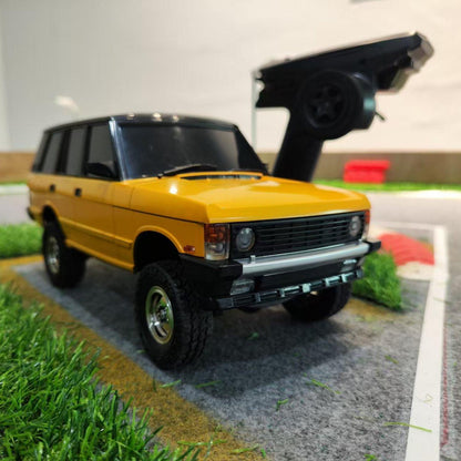 In Stock 1/18 2.4G RC Rock Crawler Car LDRC LD18401 4WD Remote Control Climbing Car Simulation SUV Vehicles Brushed Motor ESC Servo RTR