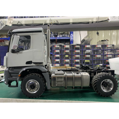 3Speed RTR Model 1/14 RC Tractor Truck BZ L44 Remote Control Farm Vehicle Metal 4x4 Chassis Axle Lock Flysky ST8 Radio Battery