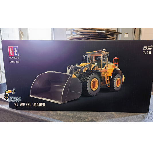 Free Shipping Second Hand CA Stock L260H Loader 1/16 Double Eagle E592 RC Loader Remote Control Car Light Sound