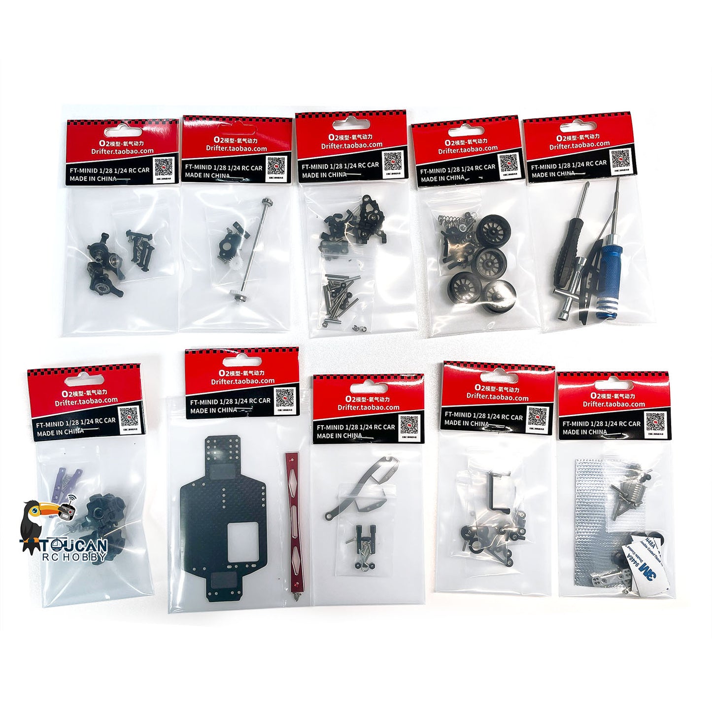 90mm Wheelbase Chassis KIT DIY 1/28 RC MINID 1/24 TAMIYA Racing Drift Car Model