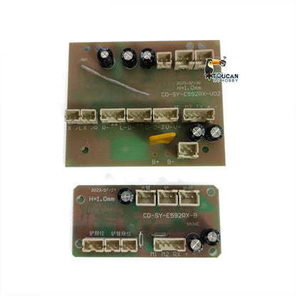 Double Eagle Metal 1/16 L260H E592 RC Loader Remote Control Electric Lifting Construction Vehicle Model Toy Light Sound ESC Motor Servo Battery