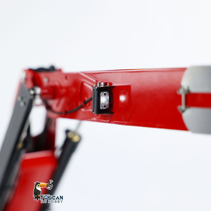 Metal chassis RC logging heavy truck with operable differential lock function
