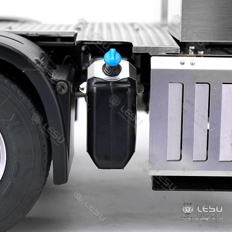 LESU 1/14 Metal 6x6 Chassis with 3Speed Transmission Differential Lock Axles for TAMIYA 3363 (56348) 1851 High Roof RC Tractor Truck
