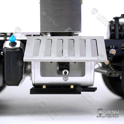LESU 1/14 Metal 6x6 Chassis with 3Speed Transmission Differential Lock Axles for TAMIYA 3363 (56348) 1851 High Roof RC Tractor Truck