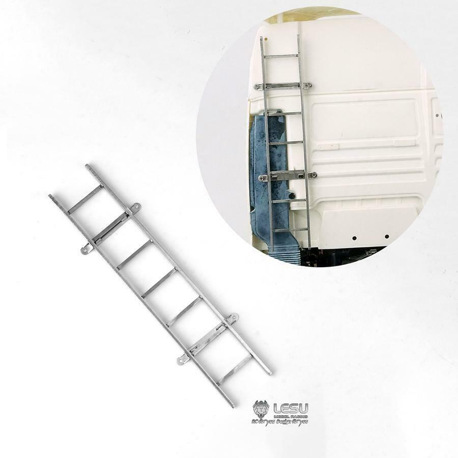 US Stock LESU Metal Ladder for 1/14  RC Construction Vehicle Radio Control Tractor Truck DIY Car Model Spare Part King Hauler