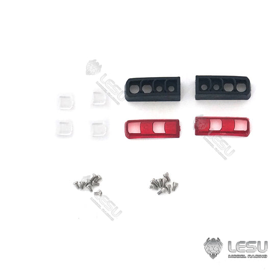 Single gas tank tail beam with fender/light stay for 1/14 R/C Scania Tractor Truck (G-6200-A) [LESU Single gas tank tail beam with fender/light stay for 1/14 R/C Scania Tractor Truck (G-6200-A) [LESU