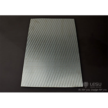 LESU Metal Stainless Steel Plate A B for 1/14 Tamiya RC Tractor Radio Controlled Truck DIY Car Model Replacement Parts Dumper Trailer