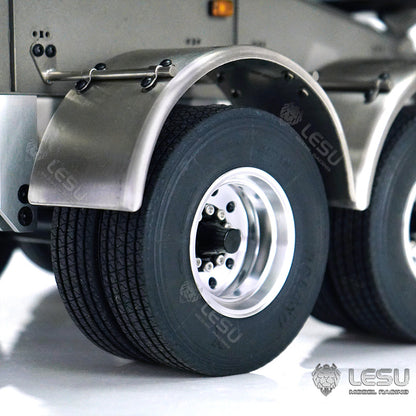 In Stock BEST SELLING LESU RC Hydraulic Dumper Trailer Pump ESC Oil Tank Metal Bucket for 1/14 Tractor Truck DIY TAMIYE LESU HUINA Vehicles