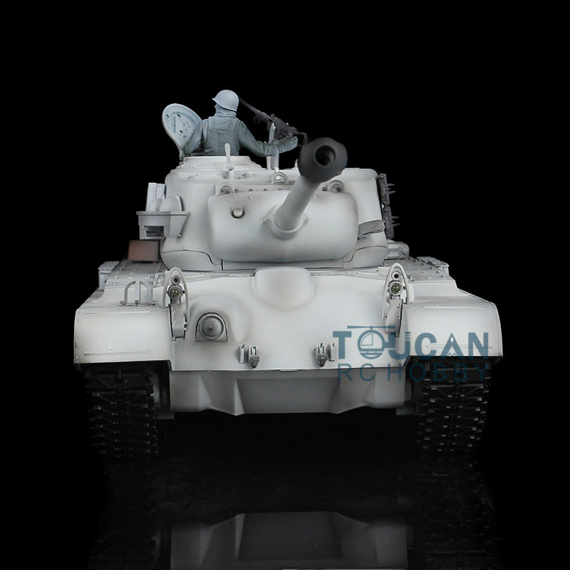 2.4Ghz Henglong RC Tank 1/16 7.0 Upgraded USA M26 Pershing 3838 W/ Metal Sproket Wheels Engine Sound Metal Tracks w/ Rubber Pad