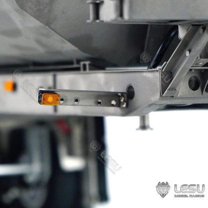 In Stock BEST SELLING LESU RC Hydraulic Dumper Trailer Pump ESC Oil Tank Metal Bucket for 1/14 Tractor Truck DIY TAMIYE LESU HUINA Vehicles