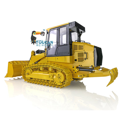 US Stock JDModel 963D 1:14 Metal Tracked RC Hydraulic Loader JDM-188 Valve Pump Lights Sounds System Assembled