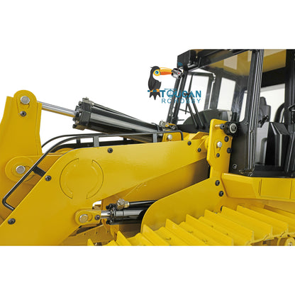 US Stock JDModel 963D 1:14 Metal Tracked RC Hydraulic Loader JDM-188 Valve Pump Lights Sounds System Assembled