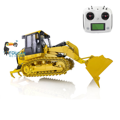 US Stock JDModel 963D 1:14 Metal Tracked RC Hydraulic Loader JDM-188 Valve Pump Lights Sounds System Assembled