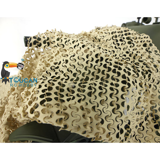 US STOCK Henglong Camouflage Net for 1:16 RC Military Tank M1A2 T34 Panther M26 Pershing Decorative Parts WWII
