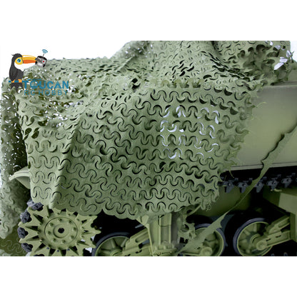 Henglong Camouflage Net Spare Part Suitable for 1/16 RC Tank Tiger I Challenger II RTR Walker Bulldog Jadpanther Military Model