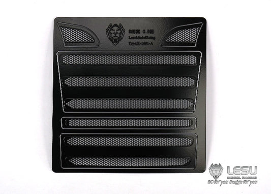 LESU Spare Part Metal Front Face Grid Fence for 1/14 Scale TAMIIYA RC Tractor Trucks DIY Models Remote Control Vehicles