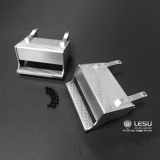 US Stock LESU Metal Spare Part Tool Box for Radio Controlled 1/14 TAMIYA Tractor Truck Car KING Model