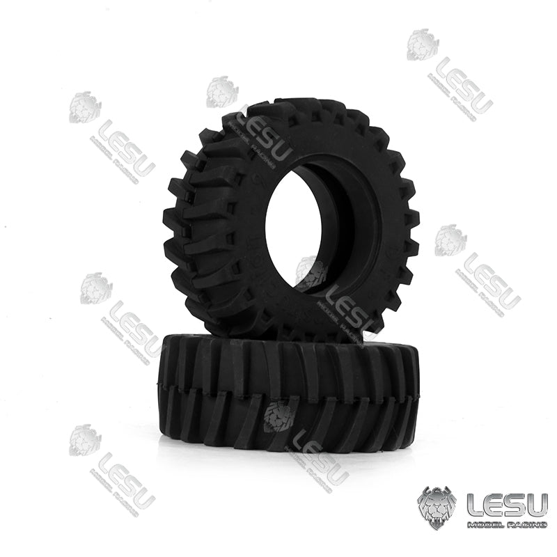LESU Spare Part Rubber 146.5MM 112.9MM Wheel Tire Metal Front Rear Hub for 1/16 Radio Controlled DIY Model Truck Walking Tractor