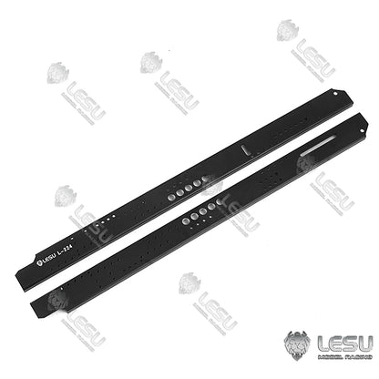 Metal Spare Part Air Suspension Chassis Rail Set for LESU 1/14 Radio Controlled Tractor Truck RC Dumper Car 6*6 6*4 Spare Parts DIY