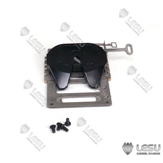 US Stock Metal Movable Fifth Wheel DIY Spare Part for LESU 1/14 TAMIYA RC Construction Vehicle Model Radio Control Tractor Truck Trailer Spare Part DIY