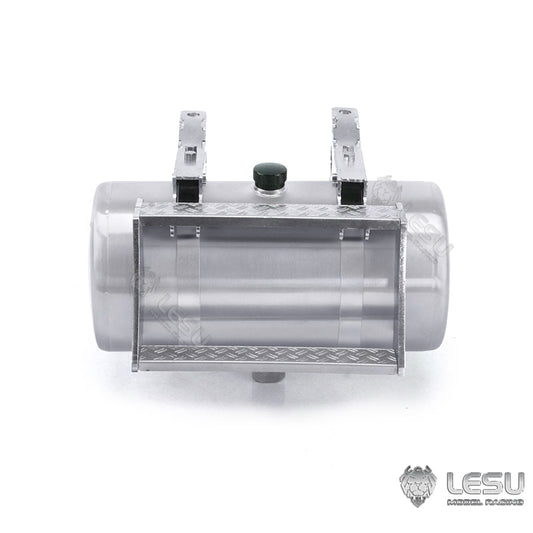 US Stock LESU 85MM Metal Spare Part Oil Tank for 1/14 Tractor Truck KING Globe Remote Controlled DIY Car Model