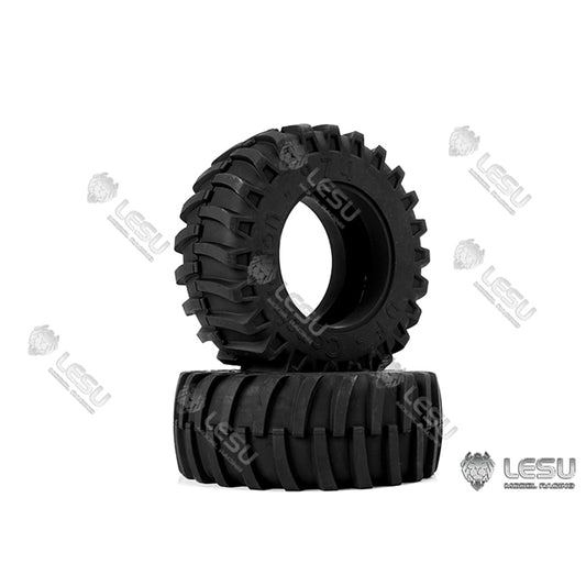 LESU Spare Part Rubber 146.5MM 112.9MM Wheel Tire Metal Front Rear Hub for 1/16 Radio Controlled DIY Model Truck Walking Tractor