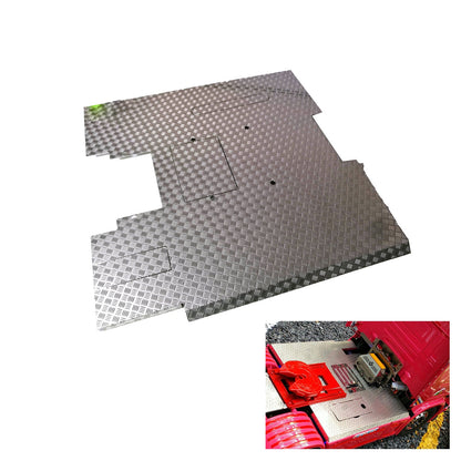 Degree Spare Part All Metal Anti-skid Plate Upgrade for 1/14 620 56325 RC Car 1581 470 Remote Controlled Tractor DIY Truck