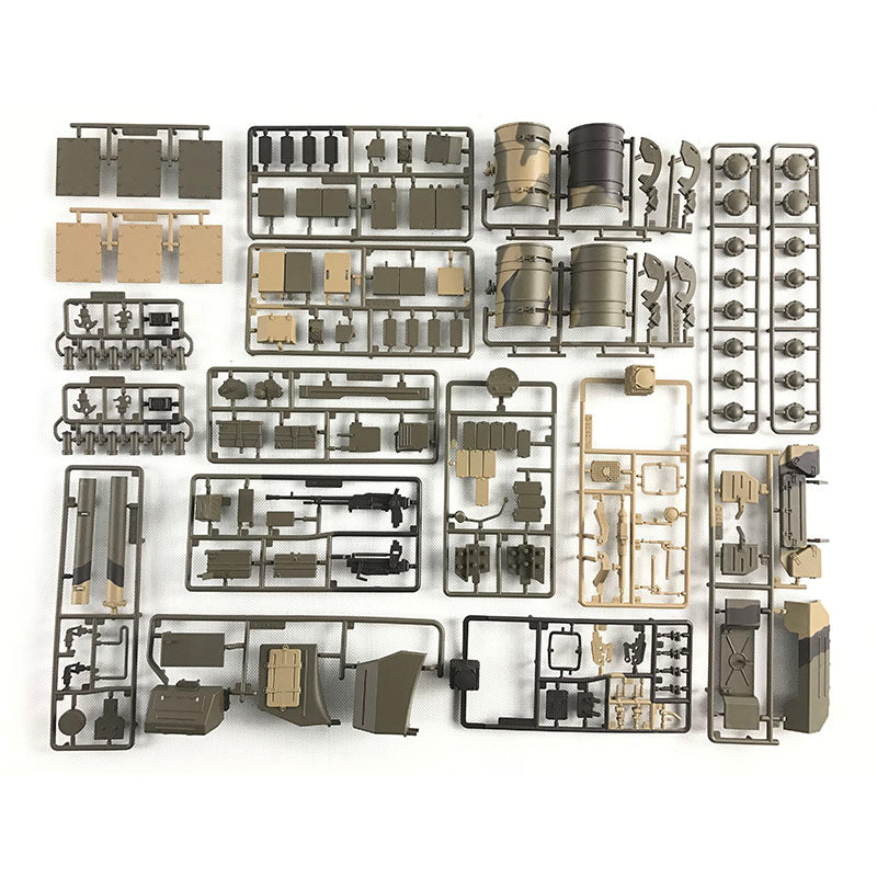 US Stock Decoration Plastic Parts Bag Accessories for Henglong 1:16 Scale Russian T90 RC Tank 3938 Armored Vehicle Model