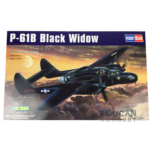 US STOCK Hobby Boss 83209 1/32 P-61B Black Widow Fighter Warplane Model Aircraft Kit