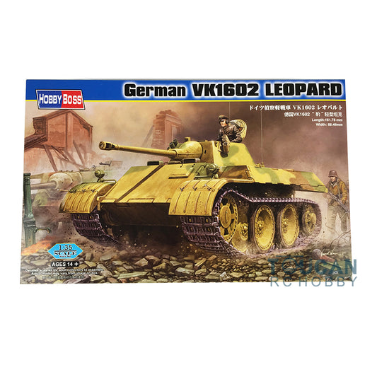 US STOCK Hobbyboss 82460 1/35 Assemble Model German VK1602 Leopard Light Tank Model Kit
