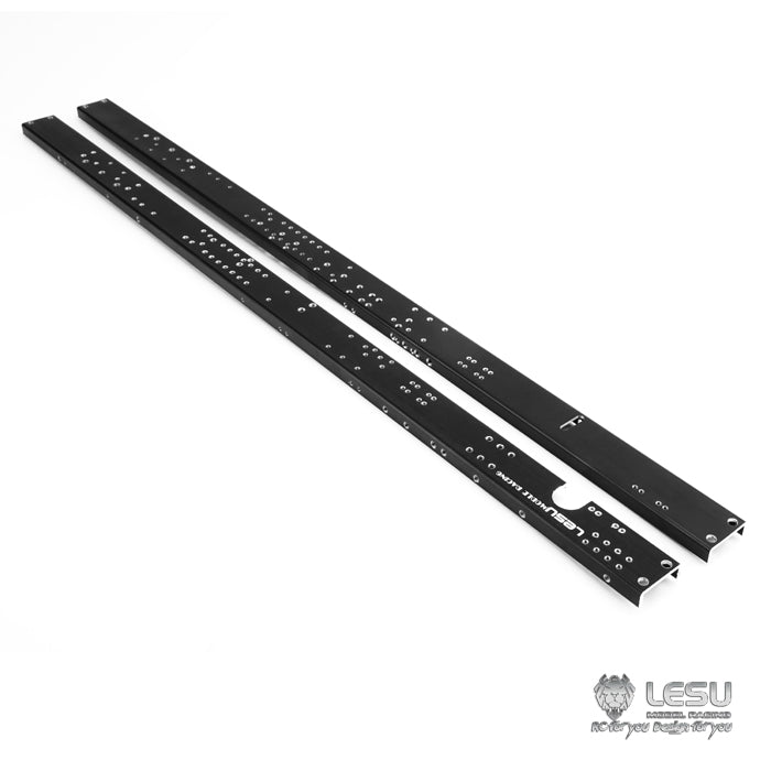 Metal Chassis Rail Spare Part for 1/1LESU Radio Controlled HINE 6*4 4*2 Tractor Truck RC Vehicles DIY Model
