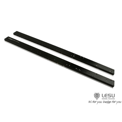 LESU 1/14 CNC Chassis Rail for Radio Controlled TGX 26 540 R470 4*2 6*4 Tractor Truck Model DIY Car Spare Part
