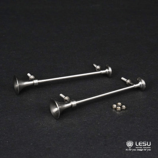 US STOCK Spare Part Stainless Steel Whistle Horn for 1/14 TAMIYA King Hauler Globe Liner Radio Controlled Tractor Truck Model Cars