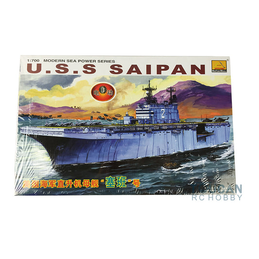 US STOCK MiniHobby 80802 1/700 Electric Attack Ship Model USS Saipan Aircraft Carrier
