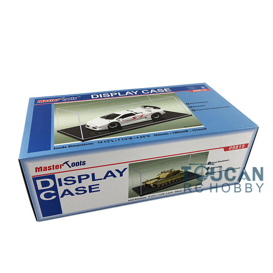 US STOCK Trumpeter 09815 Display Case Box 364X186X121MM Showcase for Model Car Aircraft