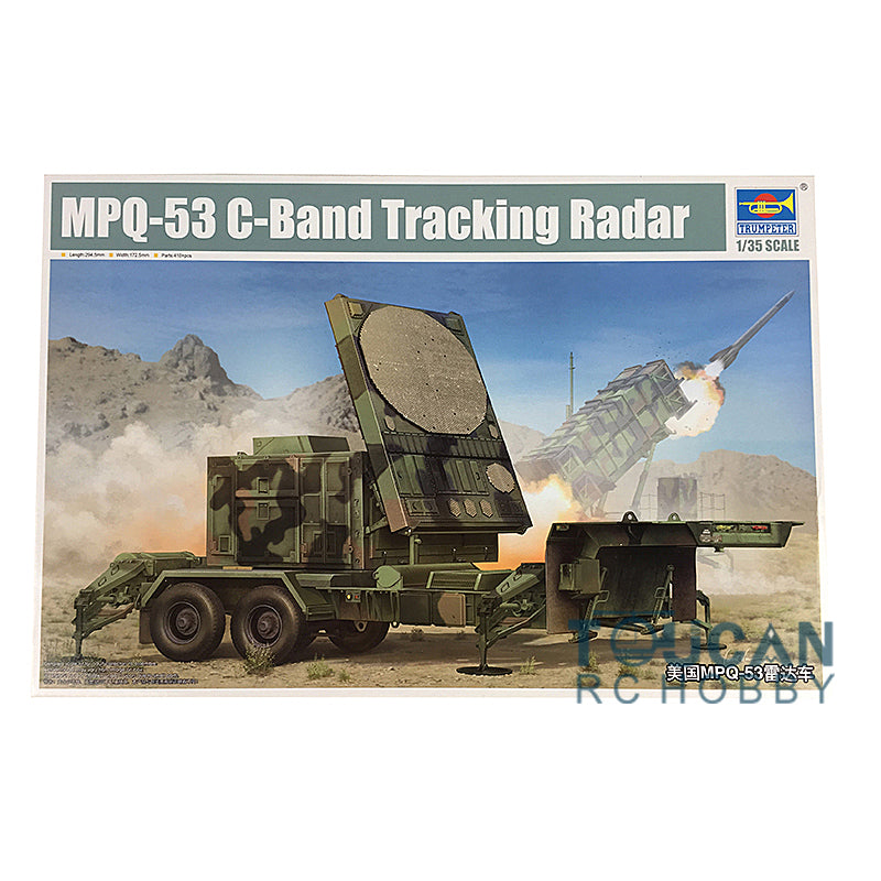 US Stock Trumpeter 01023 1/35 Scale MPQ-53 C-Band Tracking Radar Plastic Model Armor Kit