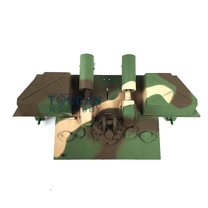 Henglong Recoil Barrel BB Unit Sticker Plastic Parts Bag Rear Panel Spare Part for 1/16 Scale German Panther G RC Tank 3879