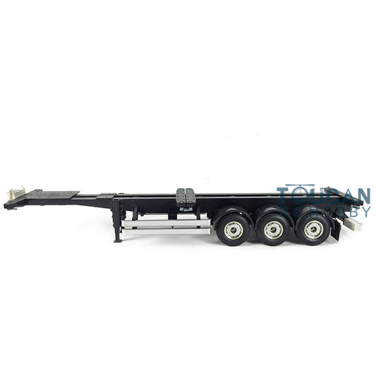 US STOCK Hercules 40ft Container Chassis KIT Model for 1/14 Scale DIY TAMIYA Tractor Truck Semi Trailer Car