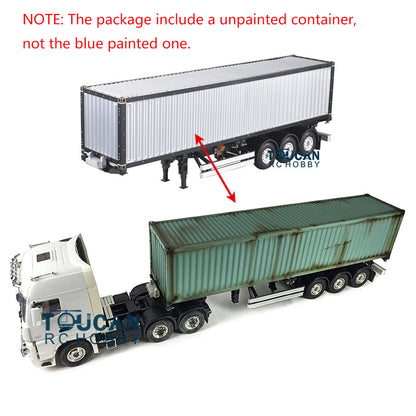 Toucan Hobby 1/14 RC Reefer Container Semi-Trailer Remote Controlled Tractor Truck Optional Versions DIY KIT Models