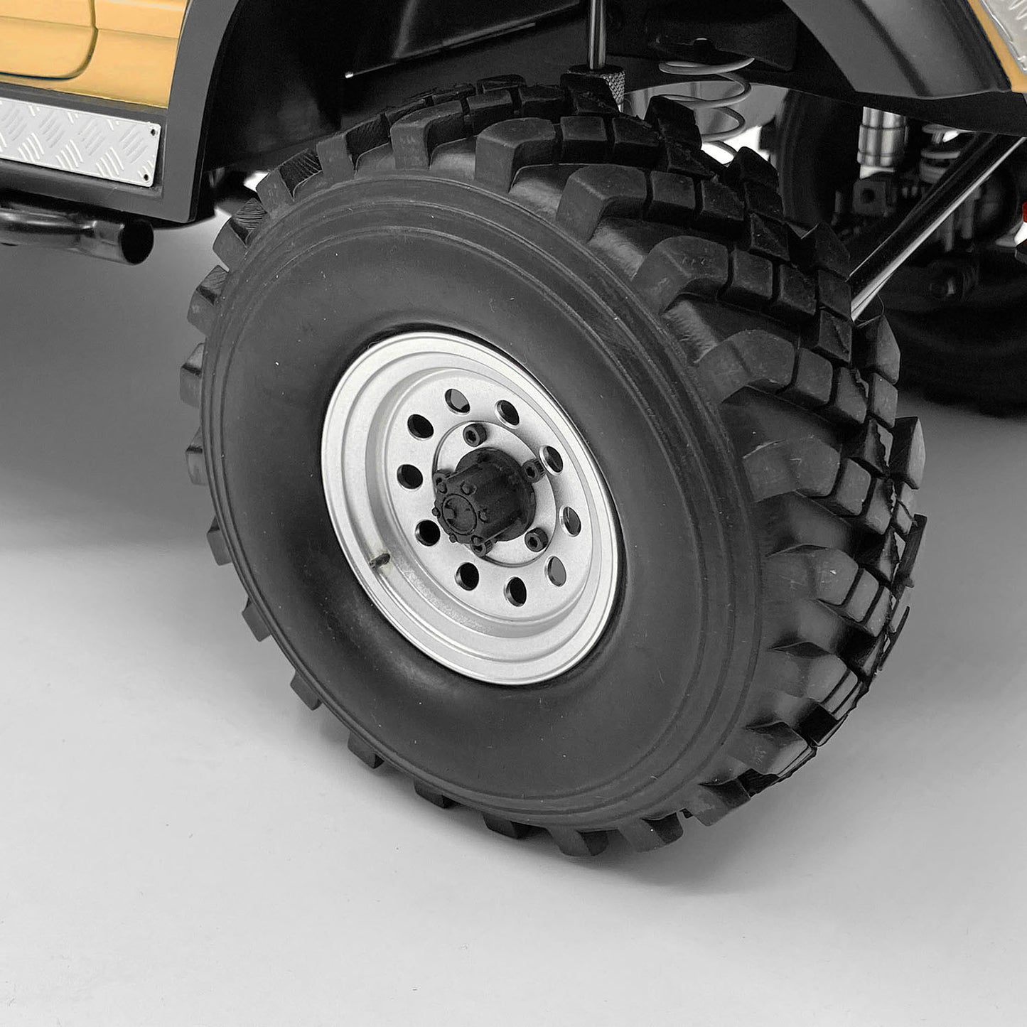 CC Hand Metal Accessories Wheel Hubs  for 1/6  Scale Jimny Sixer1 Capo Samurai Remote Control Rock Off-road Crawler Car