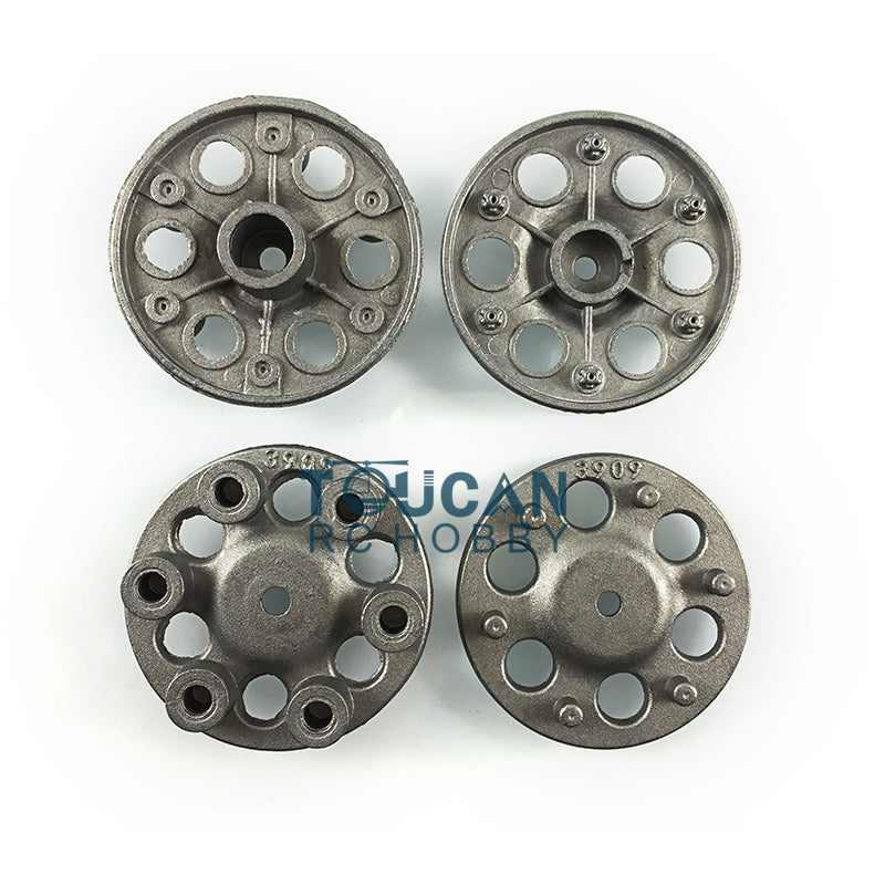 Henglong 3909 Parts Metal Recoil Barrel BB Unit Idlers Road Wheels Sprockets Tracks for 1/16 Scale Soviet T34-85 RC Tank Model