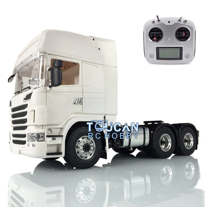1/14 Scale Remote Controlled LESU Metal 6*6 Chassis Radio Controller Tractor Truck Model R730 802A 802B 802C Cabin Roof